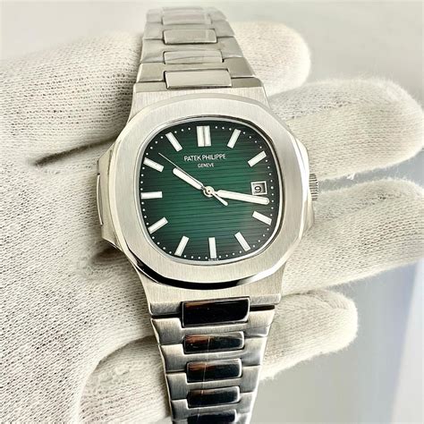 Patek Philippe nautilus green dial